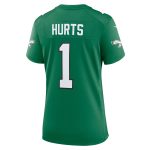 womens nike jalen hurts kelly green philadelphia eagles super bowl lix 2nd alternate game jersey | NFL Jerseys & Hats Collection at Eagles Jerseys