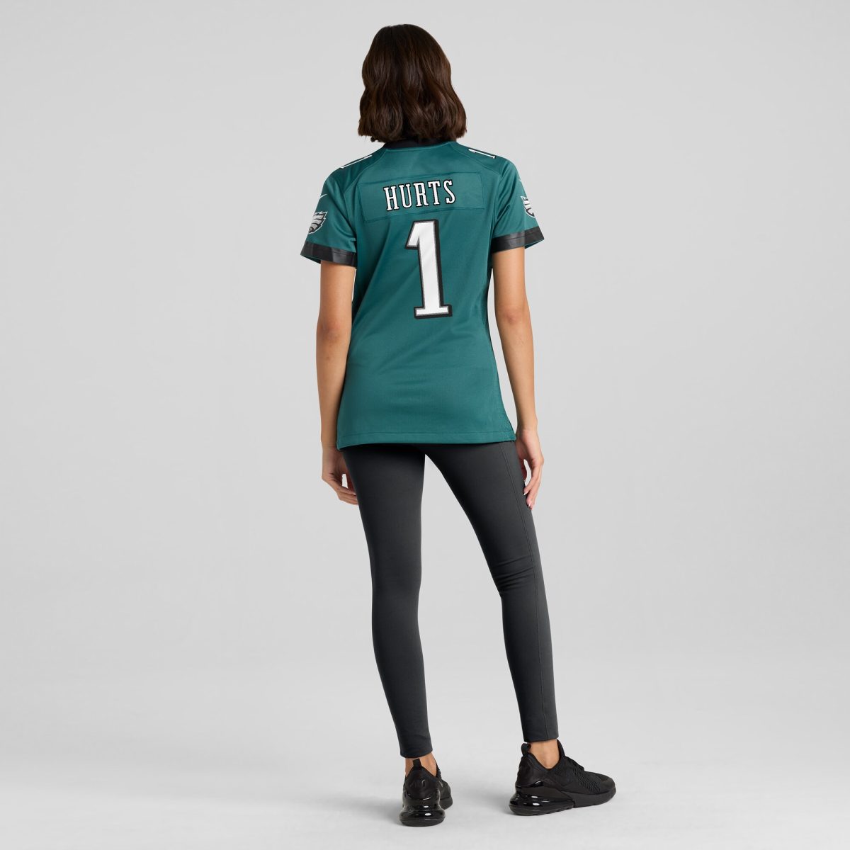 womens nike jalen hurts midnight green philadelphia eagles super bowl lix game player jersey | NFL Jerseys & Hats Collection at Eagles Jerseys