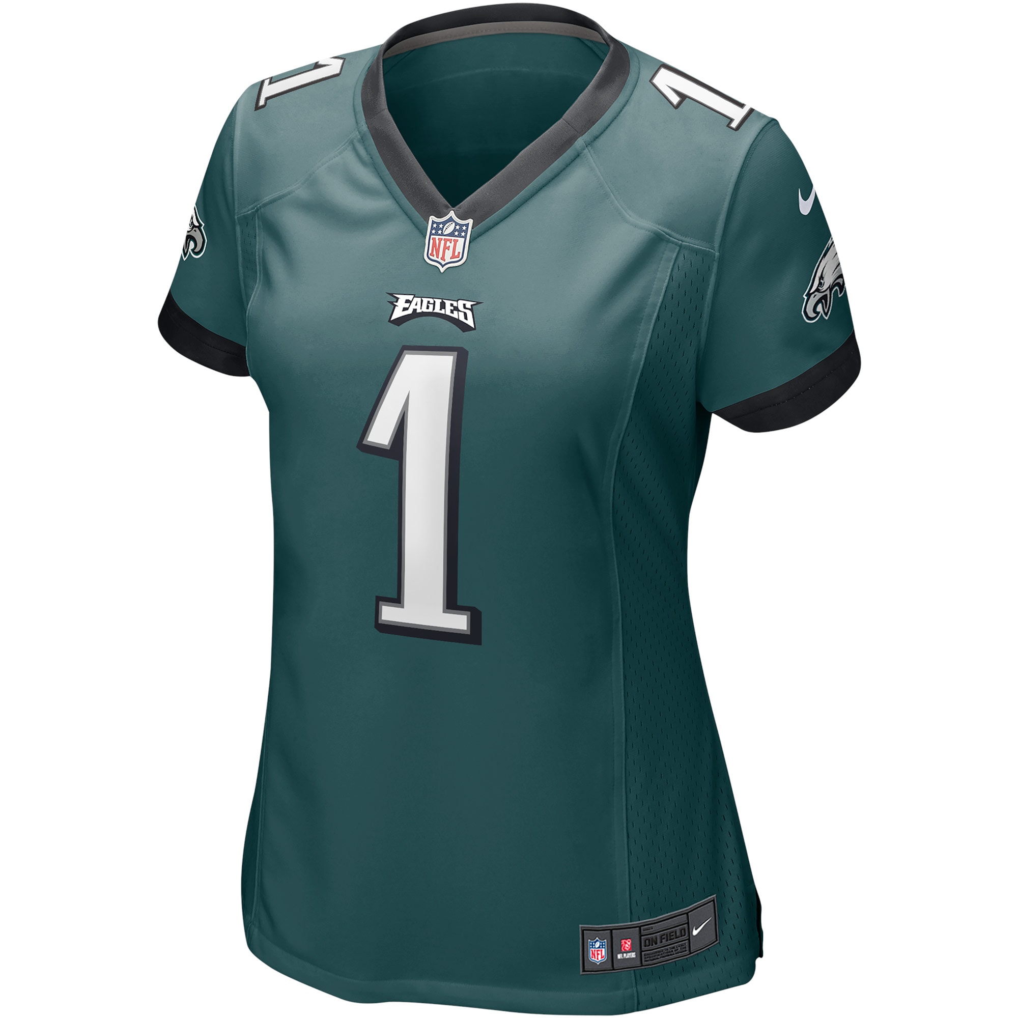 womens nike jalen hurts midnight green philadelphia eagles team game jersey | NFL Jerseys & Hats Collection at Eagles Jerseys
