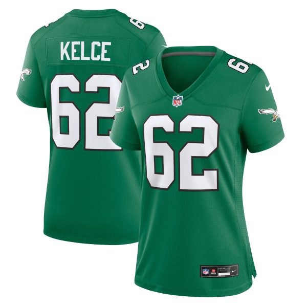 womens nike jason kelce kelly green philadelphia eagles player jersey | NFL Jerseys & Hats Collection at Eagles Jerseys