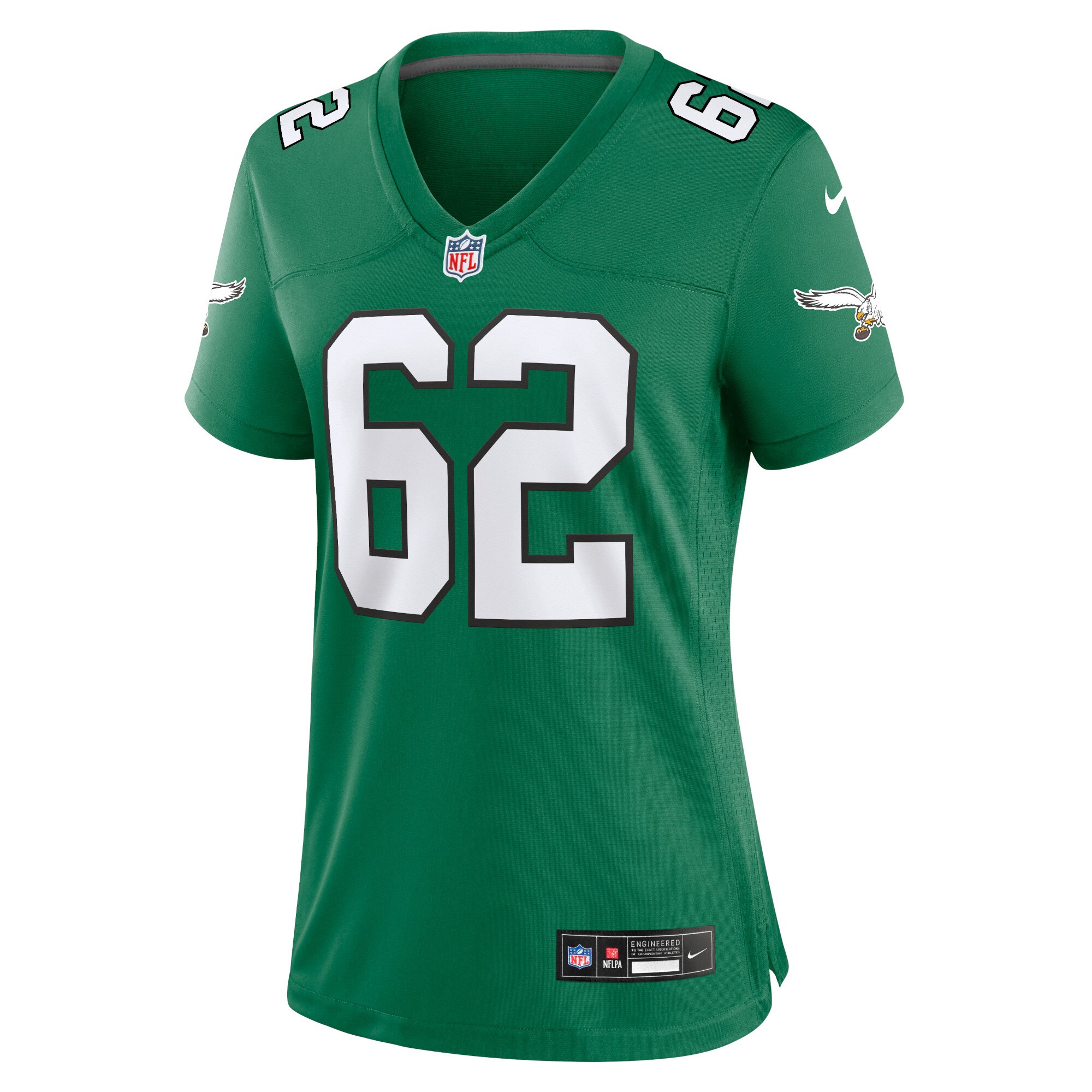 womens nike jason kelce kelly green philadelphia eagles player jersey | NFL Jerseys & Hats Collection at Eagles Jerseys
