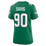 womens nike jordan davis kelly green philadelphia eagles alternate game jersey | NFL Jerseys & Hats Collection at Eagles Jerseys