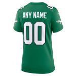 womens nike kelly green philadelphia eagles alternate custom game jersey | NFL Jerseys & Hats Collection at Eagles Jerseys