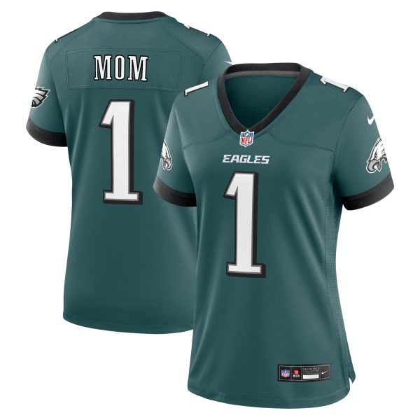 womens nike midnight green philadelphia eagles 1 mom game jersey | NFL Jerseys & Hats Collection at Eagles Jerseys