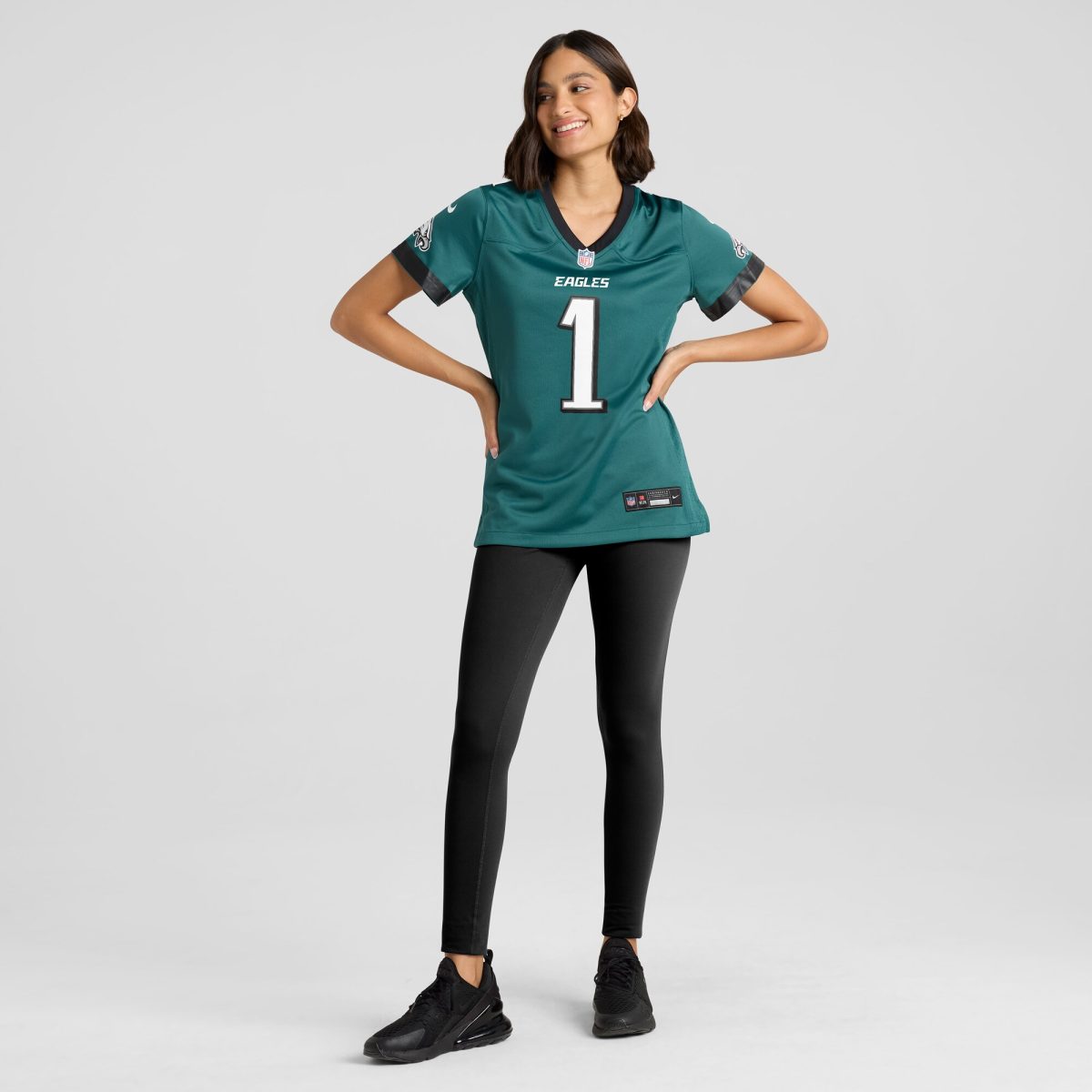 womens nike midnight green philadelphia eagles 1 mom game jersey | NFL Jerseys & Hats Collection at Eagles Jerseys