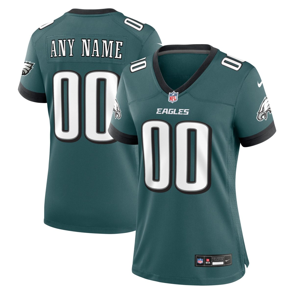 womens nike midnight green philadelphia eagles custom game jersey | NFL Jerseys & Hats Collection at Eagles Jerseys