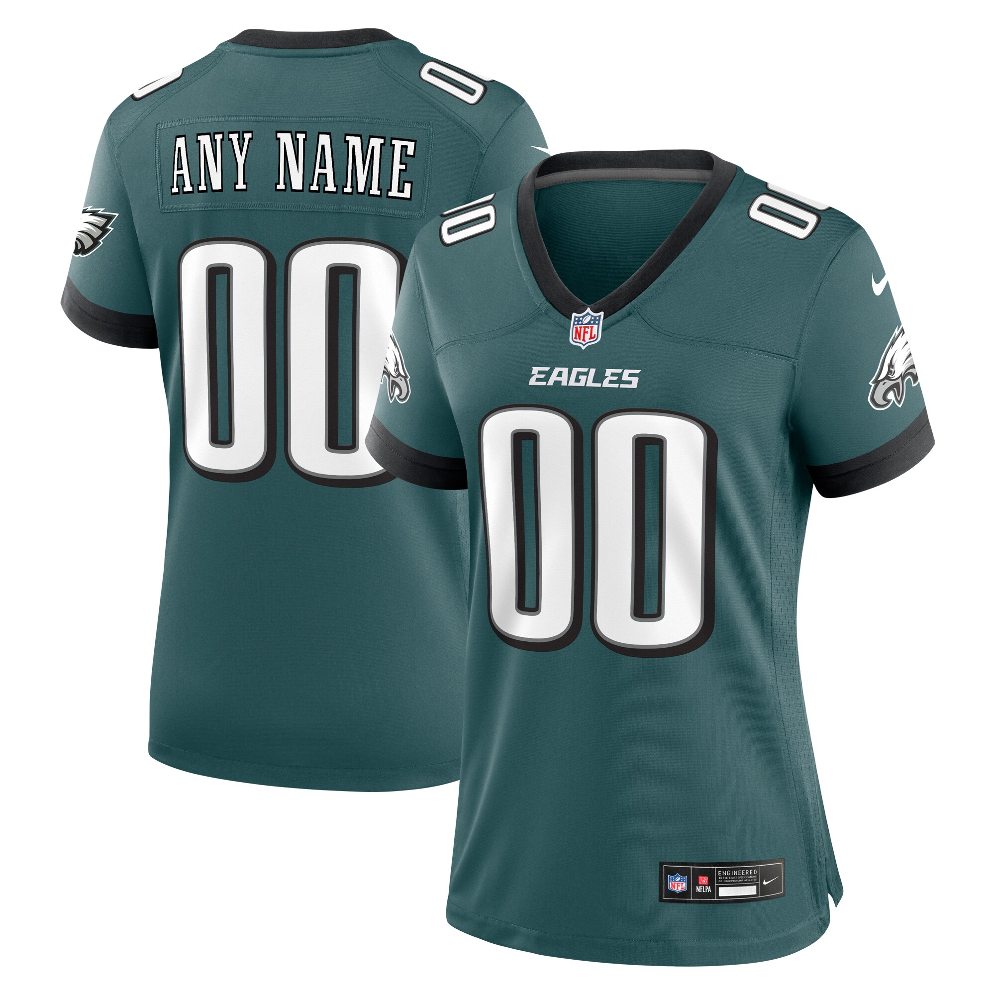 womens nike midnight green philadelphia eagles custom game jersey | NFL Jerseys & Hats Collection at Eagles Jerseys