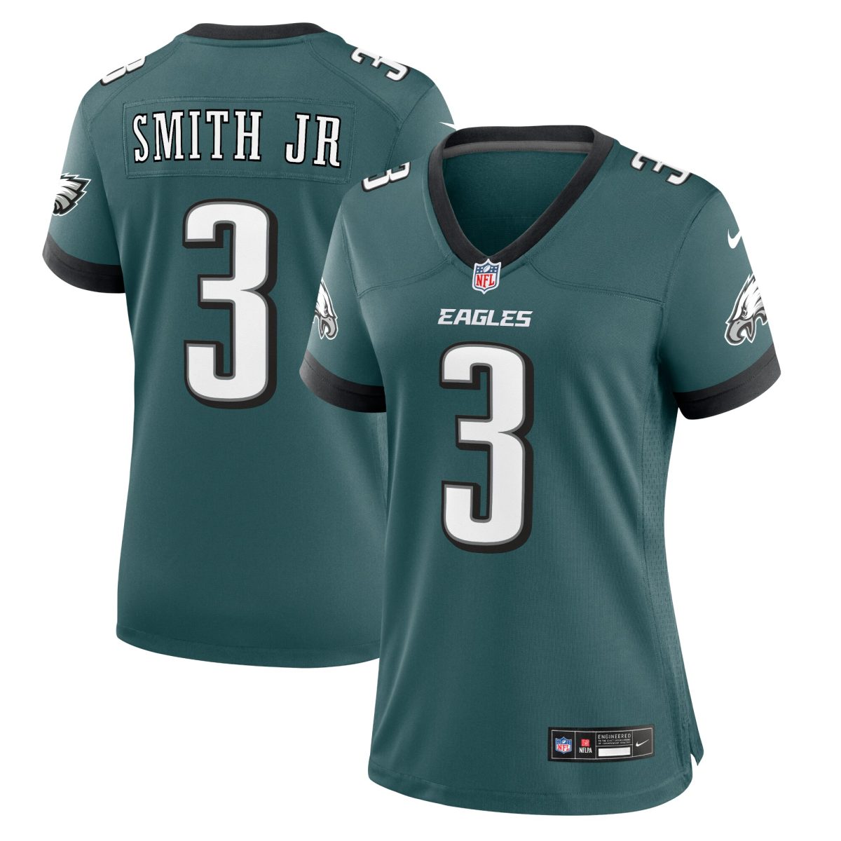 womens nike nolan smith midnight green philadelphia eagles team game jersey | NFL Jerseys & Hats Collection at Eagles Jerseys