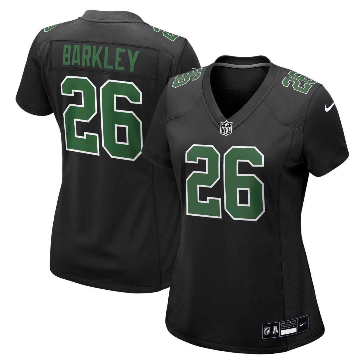womens nike saquon barkley carbon blackkelly green philadelphia eagles fashion game jersey | NFL Jerseys & Hats Collection at Eagles Jerseys