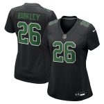 womens nike saquon barkley carbon blackkelly green philadelphia eagles fashion game jersey | NFL Jerseys & Hats Collection at Eagles Jerseys