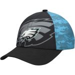 youth blackmidnight green philadelphia eagles combine two-tone adjustable hat | NFL Jerseys & Hats Collection at Eagles Jerseys