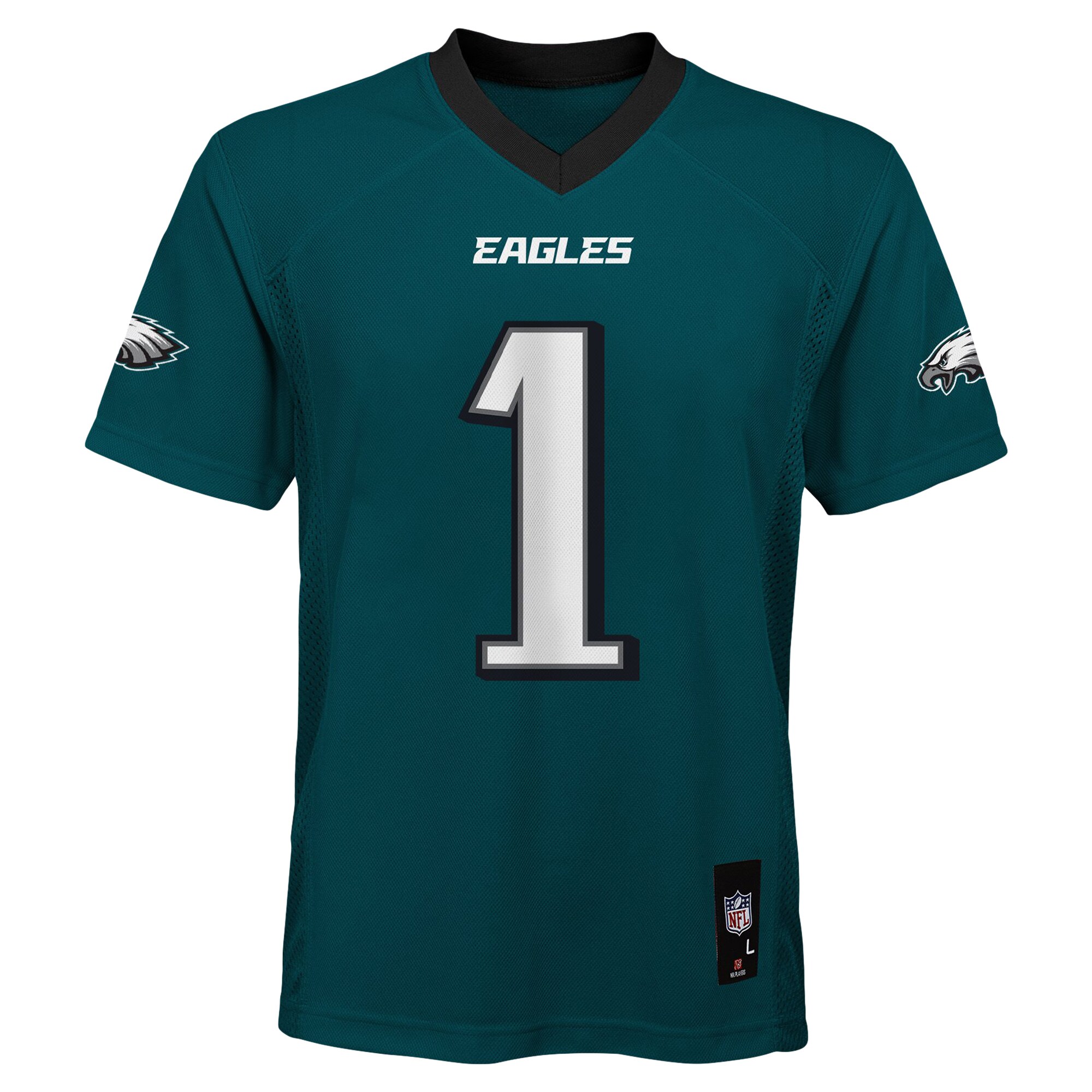 youth jalen hurts midnight green philadelphia eagles replica player jersey | NFL Jerseys & Hats Collection at Eagles Jerseys