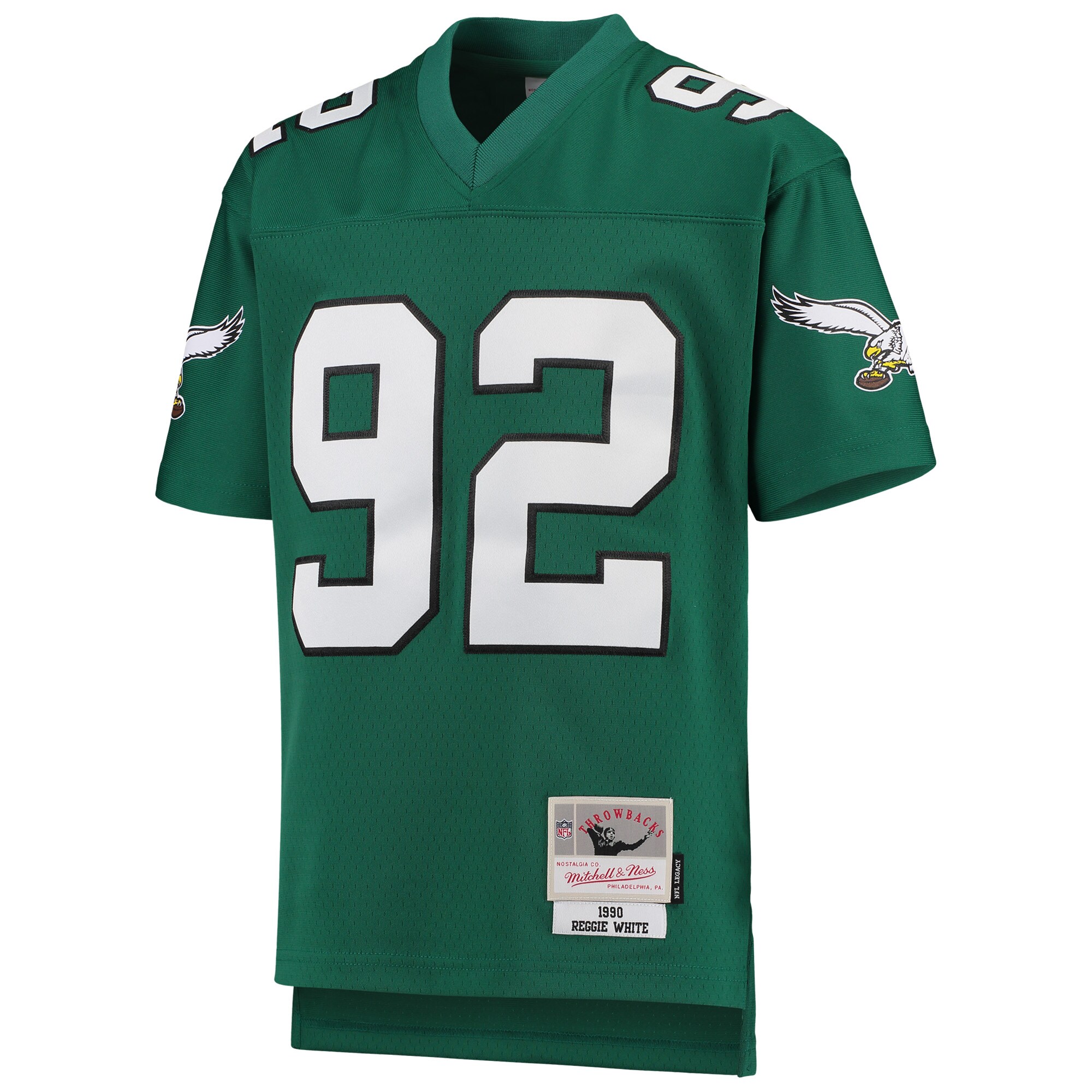 youth mitchell  ness reggie white green philadelphia eagles 1990 legacy retired player jersey | NFL Jerseys & Hats Collection at Eagles Jerseys