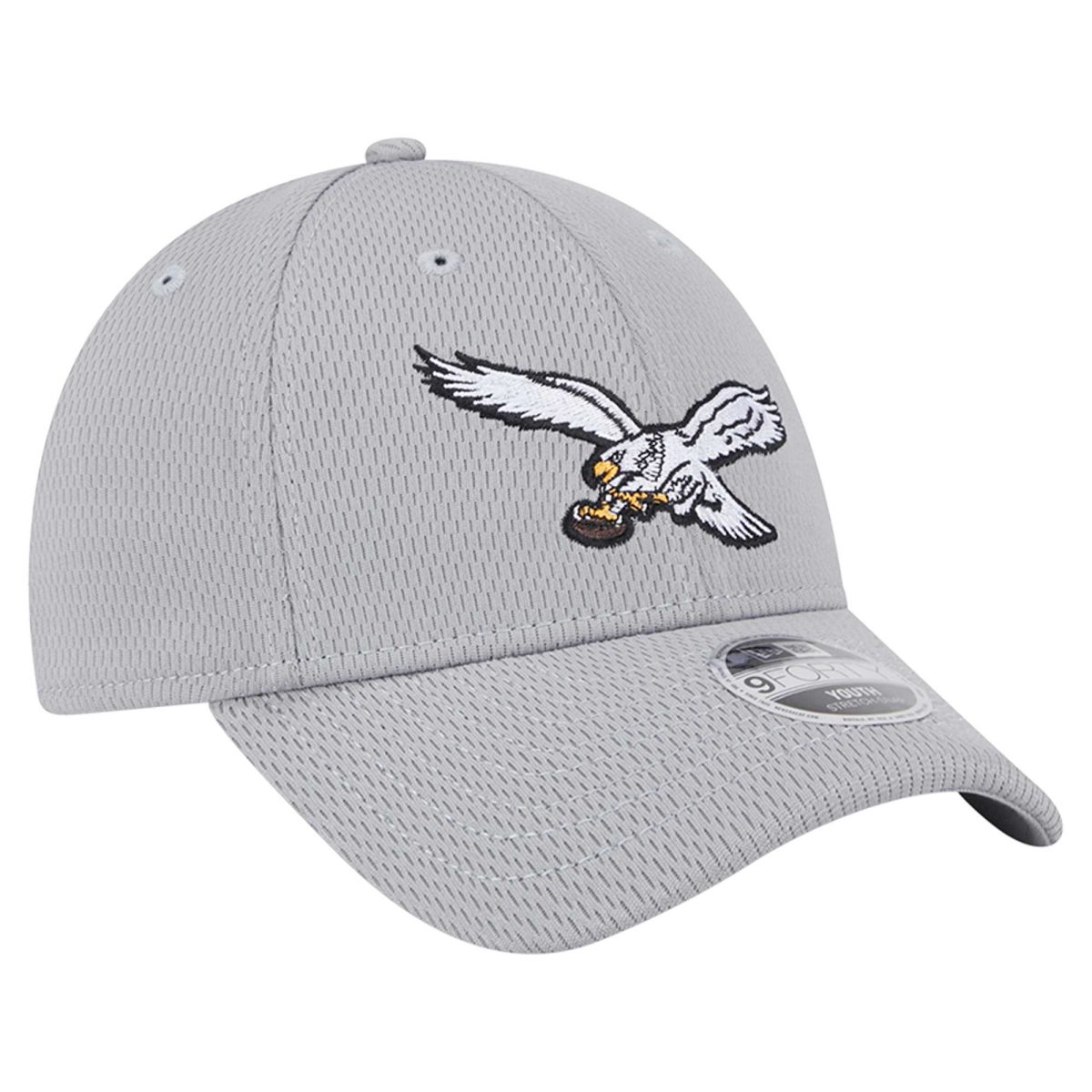 youth new era gray philadelphia eagles main 9forty adjustable hat | NFL Jerseys & Hats Collection at Eagles Jerseys