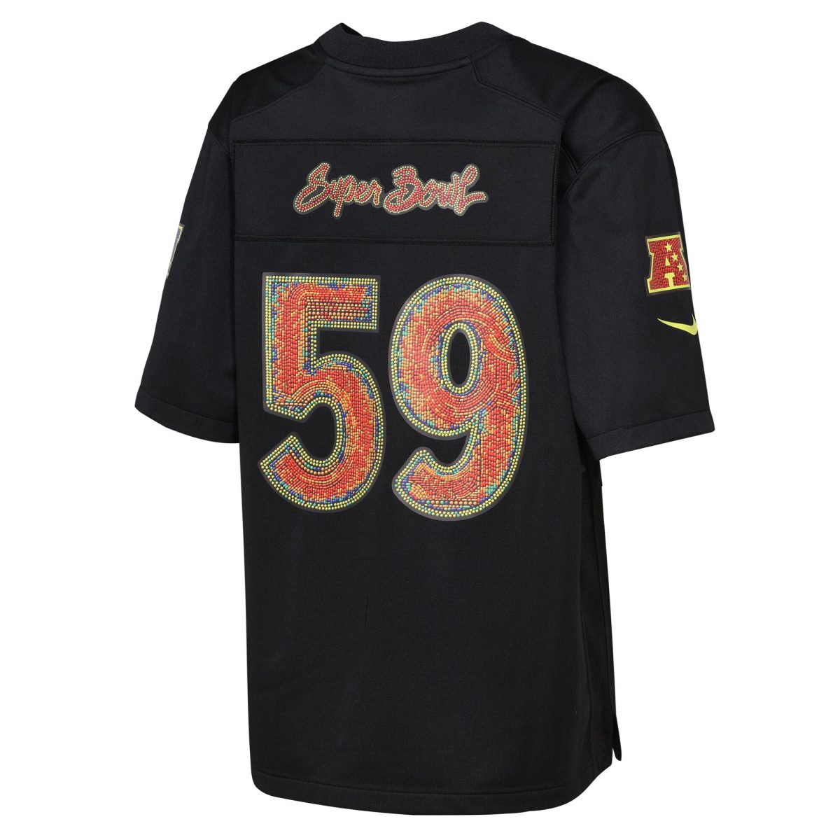 youth nike black super bowl lix game jersey | NFL Jerseys & Hats Collection at Eagles Jerseys