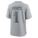 youth nike jalen hurts gray philadelphia eagles super bowl lvii patch atmosphere fashion game jersey | NFL Jerseys & Hats Collection at Eagles Jerseys
