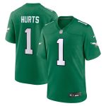youth nike jalen hurts kelly green philadelphia eagles game jersey | NFL Jerseys & Hats Collection at Eagles Jerseys