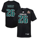 youth nike saquon barkley carbon black philadelphia eagles super bowl lix patch fashion game player jersey | NFL Jerseys & Hats Collection at Eagles Jerseys